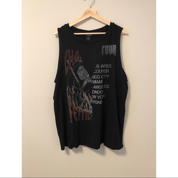 torrid Tops - Torrid Tank with Mesh V-Neck